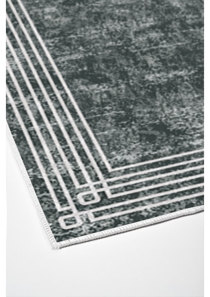 Dijital Salon Halısı Star Pamuk Kaymaz Taban Modern Shelbi Gri fırsatları