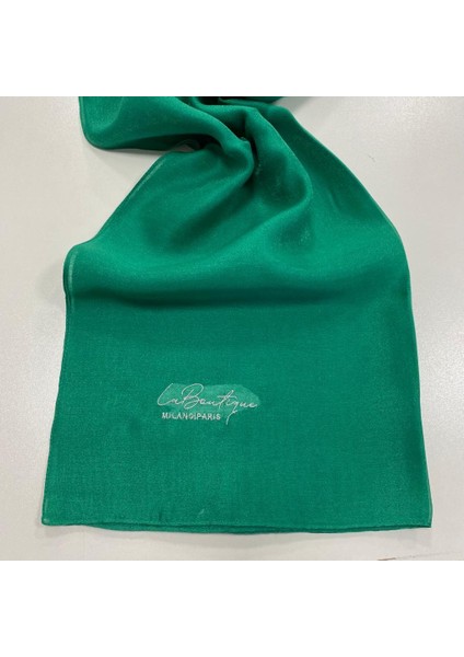 Abiye Benetton Yeşili Düz Renk Şal 1 - 26775
