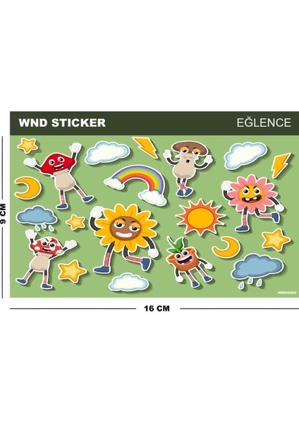 Eğlence Stiker Seti