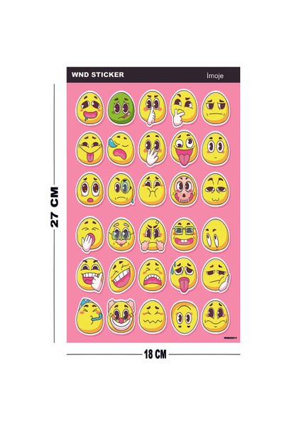 Emoji Sticker Seti