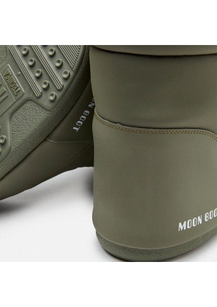 Kadın Kar Botu 14094100-002 Moon Boot Icon Low Nolace Rubber Khaki