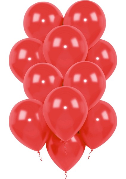 Kırmızı Balon + Kırmızı Metalik Balon + Kırmızı Parti Balonu 100 Adet fiyatları