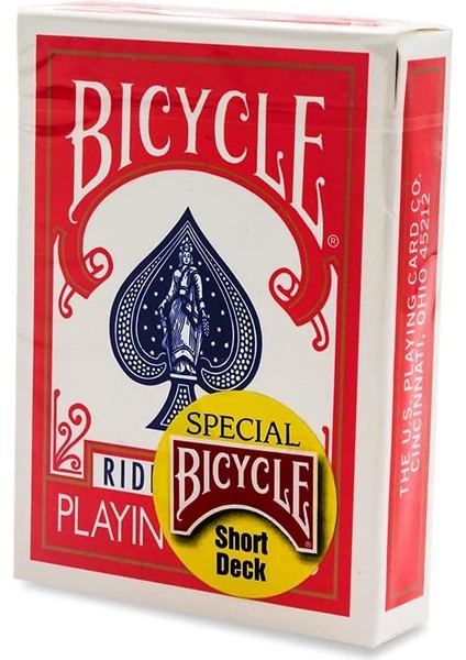 Magic Short Deck Kırmızı Deste