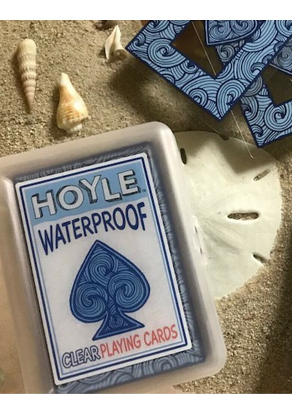 Hoyle Waterproof Suya Dayanıklı Plastik oyun Kartı
