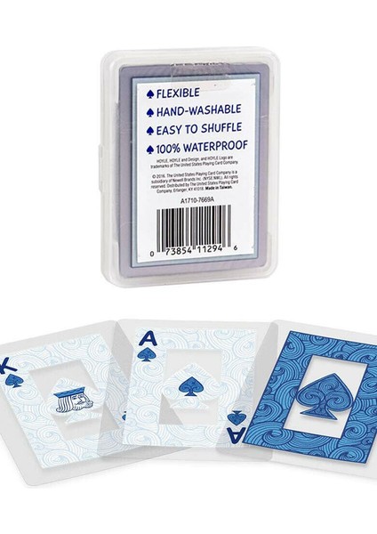 Hoyle Waterproof Suya Dayanıklı Plastik oyun Kartı