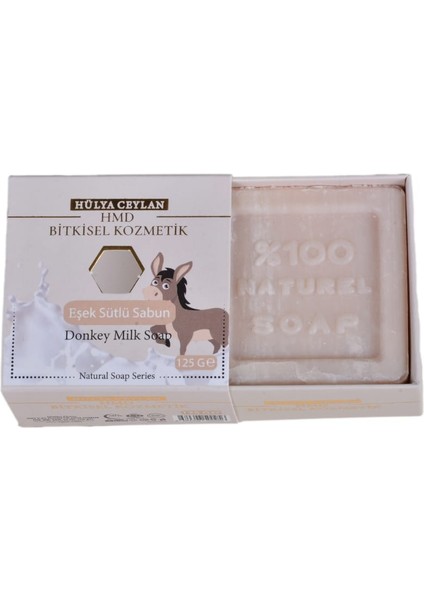 Bitkisel Eşek Sütü Sabunu 125gr X 2 Ad. Doğal