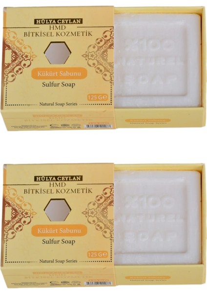 Kükürt Sabunu 125 Gr X 2 Ad. Doğal