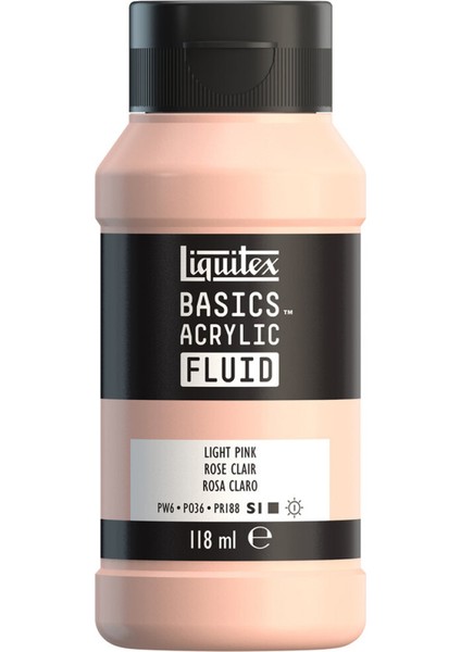 Basics Fluid Akrilik Boya 118ML Light Pink 810