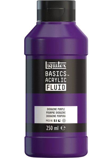 Basics Fluid Akrilik Boya 250ML Dioxazine Purple 186