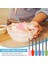 12 Adet Mini Silikon Spatula Kauçuk Küçük Silikon Kazıyıcı Isıya Dayanıklı Yapışmaz Esnek Mutfak Spatula Islak Evcil Hayvan Maması Kavanoz Pişirme Pişirme Buzlanma Karıştırma Aracı (Yurt Dışından) 4