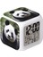 LED Çalar Saat Panda Desen Yaratıcı Masa Masa Saati Parlayan Elektronik Renkli Dijital Saat Unisex Yetişkinler Için Kız Erkek Çocuk Çocuk Oyuncak Doğum Günü Hediyesi Hediye (Yurt Dışından) 1