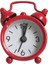 Yaratıcı Saat Sevimli Küçük Alarm Metal Çalar Saat Küçük Elektronik Mini Saat Fırın Sıcaklık Göstergesi (Kırmızı, Tek Boyut) (Yurt Dışından) 1