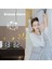 3D LED Gece Lambası Dijital Çalar Saat, Yatak Odası Için 8,4" Alarm Saati, %0-100 Dimmer, 12/24H, Ofis Yatak Odası Komidin Masası Için Erteleme (Siyah/beyaz) (Yurt Dışından) 4