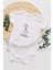 Sevimli Zebra Be Yourself Bebek Alttan Çıtçıtlı Yazılı Body Zıbın - Beyaz 5