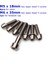 Araçlar 7 Adet Ti Titanyum Cıvata Vida Kiti M5X18MM M6X35MM Kulaklık Kapağı Kök Için Konik Set (Yurt Dışından) 4