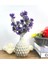 Yapay Çiçek Gül Demeti Mor 5