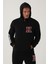 Siyah Erkek Sweatshirt 2