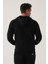 Siyah Erkek Sweatshirt 5