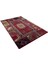Ferrysburg Kırmızı Patchwork Polyester Dijital Baskı Halı 4