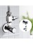 Hyqzltca 2x Pirinç 3 Yollu Su Yönlendirici Adaptörü Hızlı Kurulum Banyo Duş Bide Açısı Yedek Vana Konnektörü (Yurt Dışından) 3