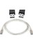 USB 2.0 Erkek To Erkek Data ve Şarj Kablosu - 50 cm 1