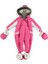 Monaroza Kız Bebek Kışlık Pembe Kozmonot Bebek Tulumu 19-905 1