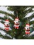 Yılbaşı Ağaç Süsü Ahşap Noel Baba 1