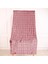 Metalize Pembe Pötikare Desenli Arka Fon Süs 100X200 cm 1