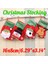 Noel Çorabı Çorap Noel Baba Şeker Hediye Çantası Asılı Dekorlar Herhangi Bir Isim Oyuncak (Yurt Dışından) 2