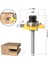 Adet 1/4 Inç Shank 3-Diş Dil Oluk Yönlendirici Bit Seti Ağaç Işleme Kesici Parçalar (Yurt Dışından) 4