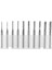 Yeni 10 Adet Tungsten Karbür End Mill Gravür Uçları Freze Kesici 1.0 ~ 3.0mm (Yurt Dışından) 2