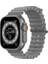 Akıllı Saat Watch için Uyumlu 42MM 44MM 45MM 49MM 1/2/3/4/5/6/se/7/8/ultra Akıllı Saat Silikon Kordon ve Kayışı Koyu Gri 1