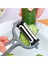 Gri Çok Fonksiyonlu 360 Derece Döner Mutfak Aracı Sebze Meyve Patates Havuç Soyucu Rende Kesici Dilimleme Kavun Gadget (Yurt Dışından) 3