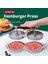 Tek 1 Adet Mini Burger Presi Kaymak Patty Ahşap Saplı Hamburger Presi Burger Presi Makinesi Izgara Barbekü Partisi Yapımcısı Et Presi (Yurt Dışından) 2