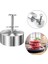 Boyutu 11.4cm Hamburger Presi Paslanmaz Çelik Hamburger Et Presi Et Köftesi Için Ayrılabilir Kolu Yapışmaz Mutfak Izgara Aksesuarları (Yurt Dışından) 4