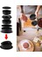 Abs Siyah Tek Set Abs Hamburger Et Basın Makinesi Yuvarlak Şekil Yapışmaz Doldurulmuş Burger Köftesi Sığır Izgara Pasta Basın Kalıp Makinesi Mutfak Aksesuarları (Yurt Dışından) 5