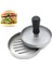 Gri Yuvarlak Et Araçları Hamburger Makinesi Metal Hamburger Et Sığır Izgara Hamburger Makinesi Et Parçalayıcı Kalıp Mutfak Malzemeleri (Yurt Dışından) 5