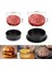 Siyah 3 In 1 Yapışmaz Hamburger Presi Burger Et Basın Makinesi Sığır Hamburger Patty Kalıp Doldurulmuş Burger Köftesi Mutfak Aksesuarları (Yurt Dışından) 4