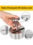 Çap 10.1 cm 304 Paslanmaz Çelik Hamburger Presi Hamburger Patty Maker Et Köftesi ve Ince Burger Yapmak Için Yapışmaz Burger Presi Yeni (Yurt Dışından) 3