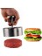 89 mm Hamburg Presi 304 Paslanmaz Çelik Hamburger Köftesi Makinesi Domuz Eti Sığır Eti Hamburger Manuel Pres Kalıp Izgara Barbekü Aracı Mutfak Kalıp (Yurt Dışından) 2