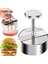 Çap 11.4cm ve Pres Makinesi Için 304 Et Çelik Yapımı Patty Yapışmaz Paslanmaz Köfte Hamburger Burger Ince Pres Burger Hamburger (Yurt Dışından) 4