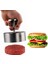Çap 11.4cm ve Pres Makinesi Için 304 Et Çelik Yapımı Patty Yapışmaz Paslanmaz Köfte Hamburger Burger Ince Pres Burger Hamburger (Yurt Dışından) 5