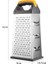 Sarı Kolu 9-Inch Dört Taraflı Peynir Rende Sebze Paslanmaz Çelik Sarımsak Zencefil Planya Meyve Kesici Mutfak Doğrayıcı Pişirme Gereçleri (Yurt Dışından) 1