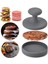 Turuncu Silikon Et Presi Hamburger Patty Maker Yapışmaz Hamburger Presi Burger Patty Için Bpa Ücretsiz Patty Maker (Yurt Dışından) 2