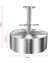 140MM Hamburger Presi Burger Patty Maker 304 Paslanmaz Çelik Domuz Sığır Burger Izgara Kalbur Et Aracı Için Manuel Pres Kalıp (Yurt Dışından) 1