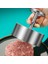 8 cm 304 Paslanmaz Çelik Hamburger Et Presi Burger Patty Maker Kalıp Manuel Kek Sığır Eti Pirinç Presi Kalıpları Yapmak Mutfak Izgara Et Aracı (Yurt Dışından) 2