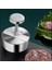 8 cm 304 Paslanmaz Çelik Hamburger Et Presi Burger Patty Maker Kalıp Manuel Kek Sığır Eti Pirinç Presi Kalıpları Yapmak Mutfak Izgara Et Aracı (Yurt Dışından) 5