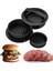 Plastik 100 mm Hamburger Presi Burger Patty Maker 304 Paslanmaz Çelik Domuz Sığır Burger Izgara Kalbur Et Aracı Için Manuel Pres Kalıp (Yurt Dışından) 1