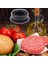 Siyah Hamburger Makinesi Hamburger Presi Yuvarlak Şekil Yapışmaz Şef Köfte Hamburger Eti Sığır Izgara Burger Presi Patty Maker Kalıp Balık (Yurt Dışından) 2