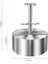 80MM Hamburger Presi Burger Patty Maker 304 Paslanmaz Çelik Domuz Sığır Burger Manuel Pres Kalıp Izgara Kalbur Et Aracı Dropship (Yurt Dışından) 1
